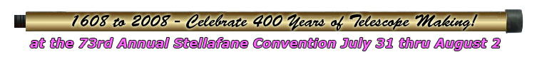 Celebrate 400 years of Telescope Making