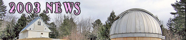 2003 News Page Header