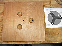 Drilled out Ground Board